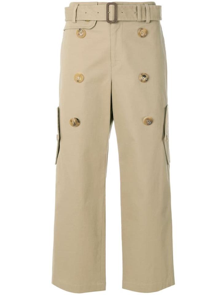 Junya Watanabe Comme Des Garçons Pre-owned Double Buttons Cropped