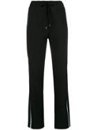 No21 Side-stripe Drawstring Trousers - Black