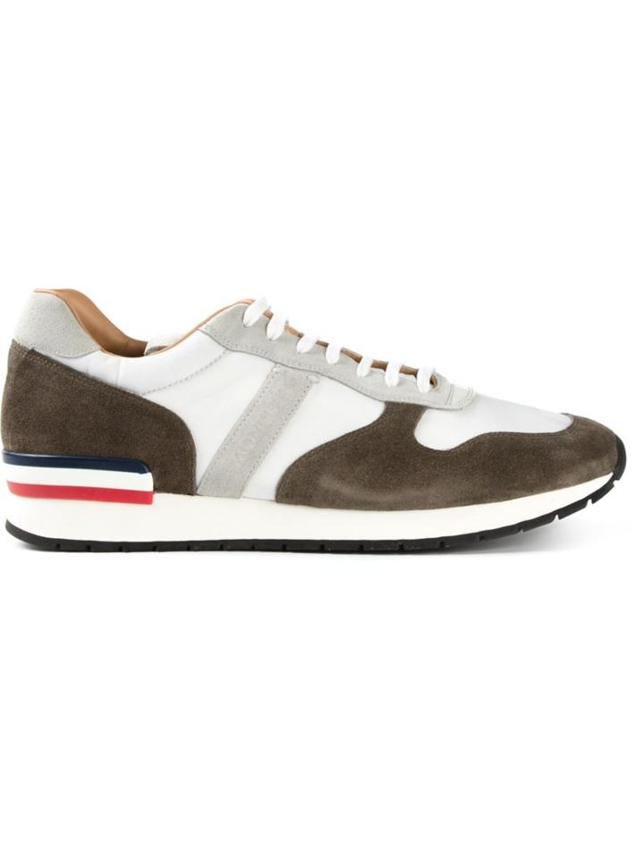 Moncler Montego Sneakers, Men's, Size: 44, White, Leather/rubber