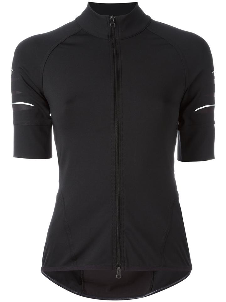 Adidas By Stella Mccartney Cycling Jersey T-shirt, Women's, Size: Large, Black, Spandex/elastane/recycled Polyester