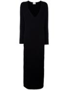 Le Kasha Cashmere 'phoenix' Maxi Dress - Black