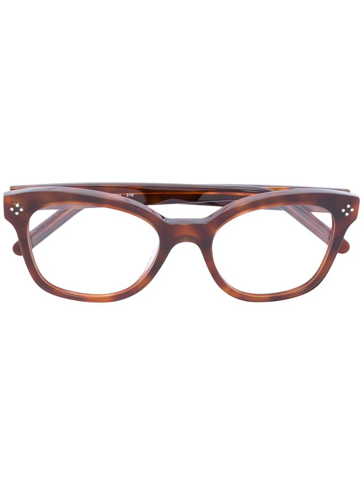 Chloé Eyewear Tortoiseshell-effect Glasses - Brown