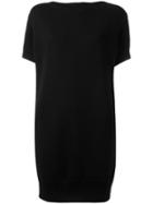 Sacai Sweater Dress, Women's, Size: 2, Black, Cotton/nylon