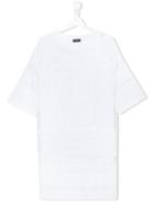 Diesel Kids - Diesel 78 Striped T-shirt - Kids - Cotton/polyester - 14 Yrs, White