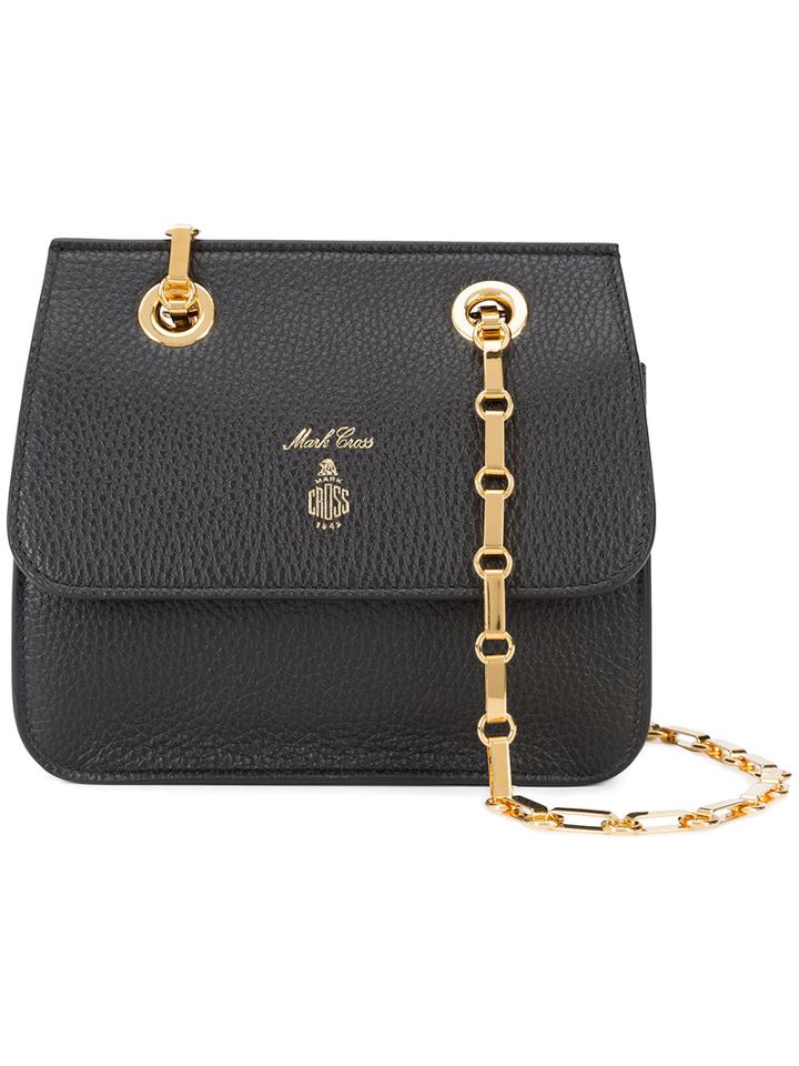 Mark Cross - Flap Shoulder Bag - Women - Leather - One Size, Black, Leather