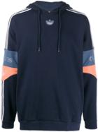 Adidas Team Signature Trefoil-logo Hoody - Blue