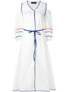 Anna October Midi Dress - White