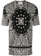 Études Unity Bandana Print T-shirt - Black
