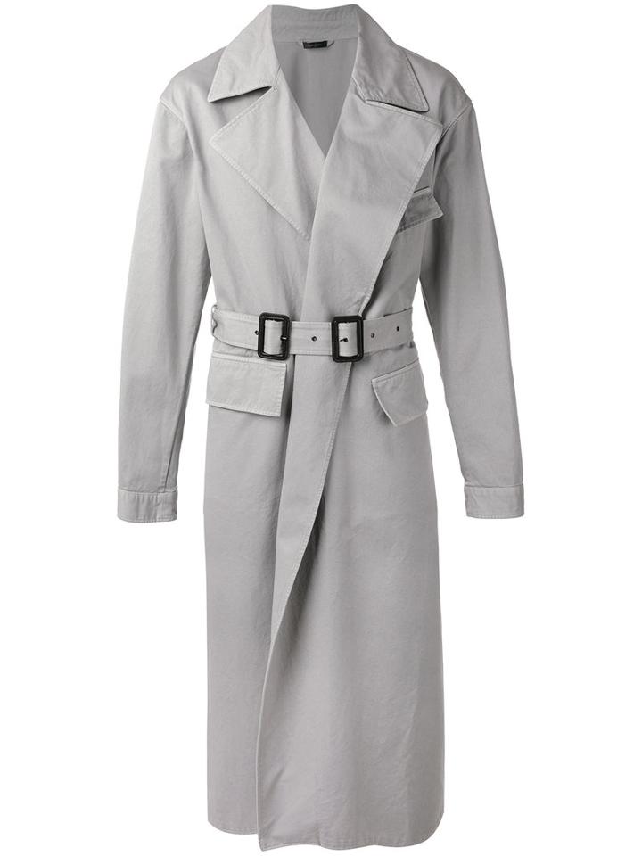 Jil Sander - Montreal Sport Trench Coat - Men - Cotton - 50, Grey, Cotton