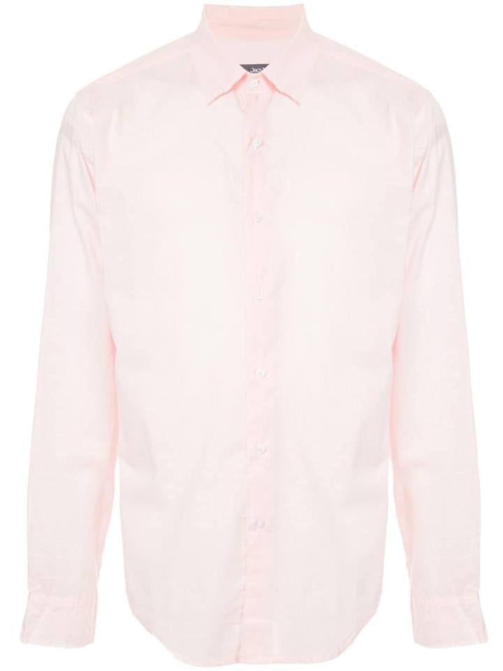 Jac+ Jack Folded Collar Shirt - Pink & Purple