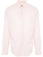 Jac+ Jack Folded Collar Shirt - Pink & Purple