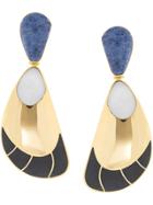 Monica Sordo Garzon Clip Earrings - Gold