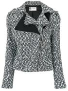 Lanvin - Tweed Double Zipper Jacket - Women - Cotton/polyamide/polyester/wool - 38, Black, Cotton/polyamide/polyester/wool