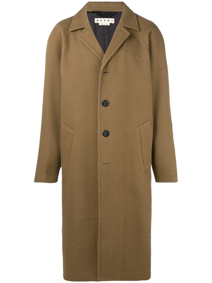 Marni Oversized Trenchcoat - Brown