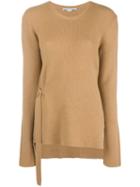 Stella Mccartney Strap Detail Jumper - Neutrals