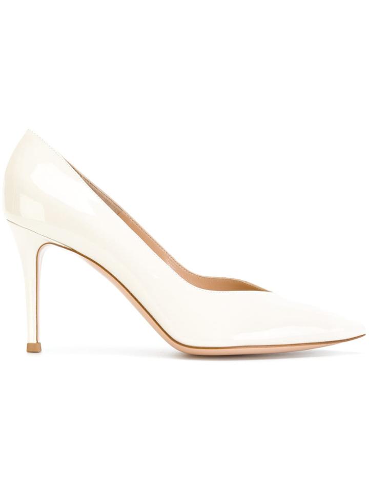 Gianvito Rossi Classic Pointed Pumps - Neutrals