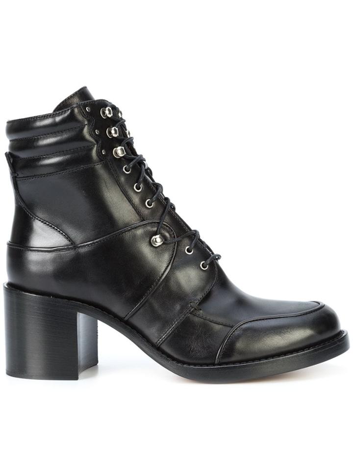 Tabitha Simmons Lace-up Boots - Black