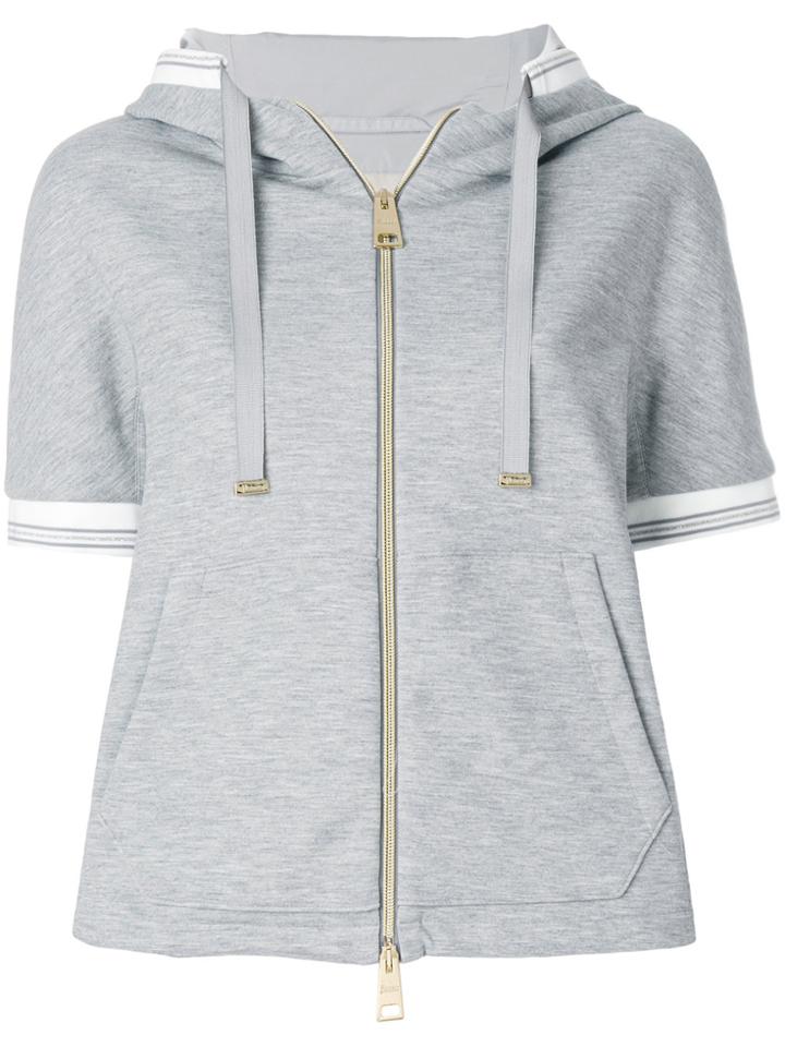 Herno Padded Short-sleeved Jacket - Grey