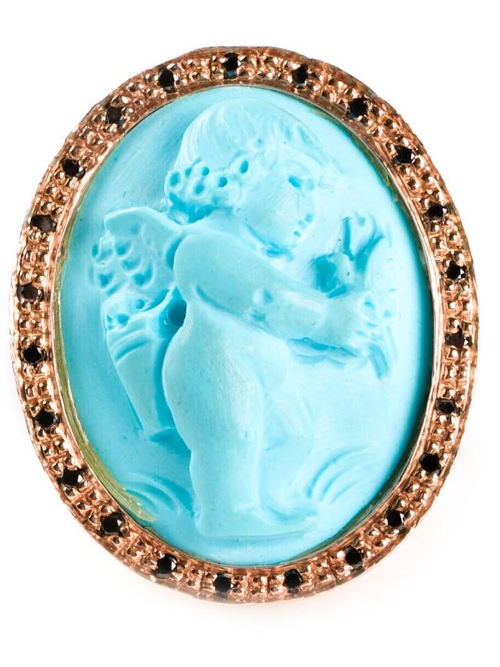 Amedeo Angel Ring, Women's, Size: 6, Blue