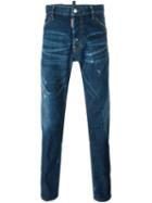 Dsquared2 Cool Guy Jeans, Men's, Size: 56, Blue, Cotton/spandex/elastane/polyester/calf Leather
