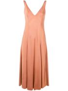 Acne Studios Long Jersey Slip Dress - Neutrals