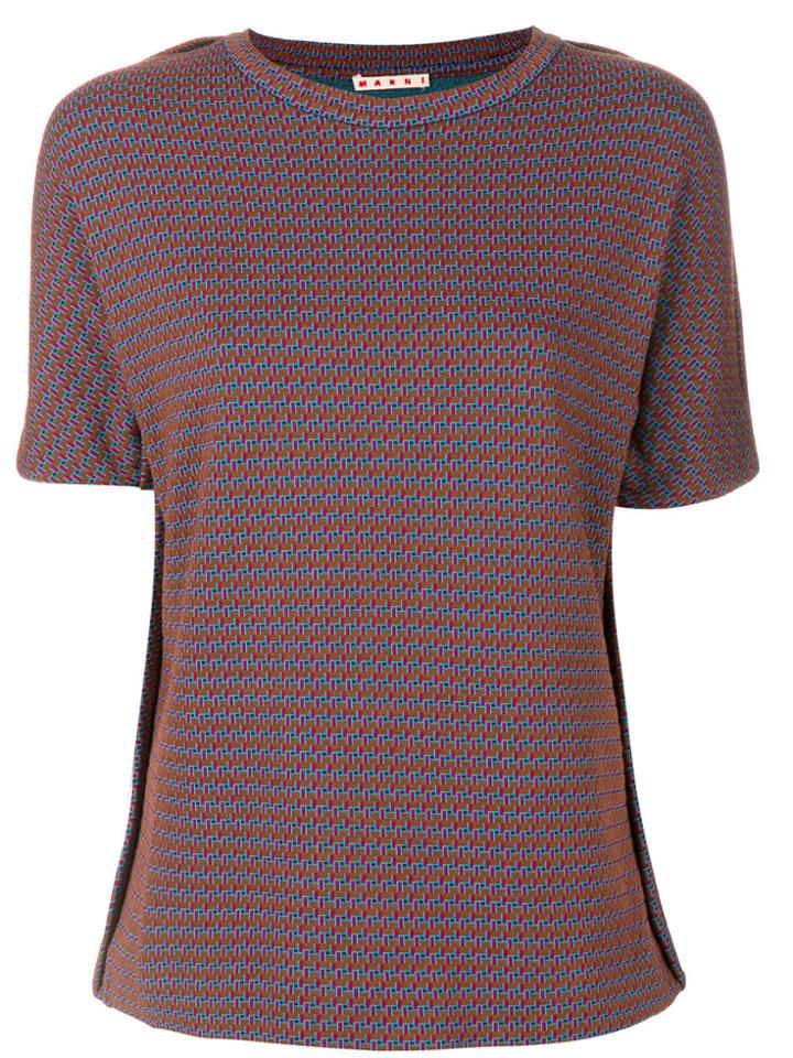 Marni Patterned T-shirt - Multicolour