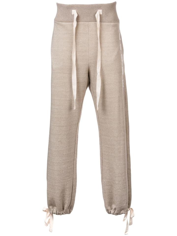 Loewe Track Pants - Nude & Neutrals