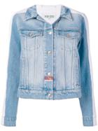 Kenzo Bi-colour Denim Jacket - Blue