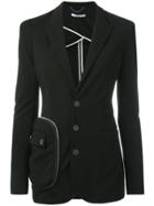 Givenchy Pocket Detail Blazer - Black