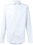 Eleventy Classic Button Down Shirt, Men's, Size: 43, Blue, Cotton
