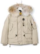 Parajumpers Kids 'right Hand' Parka, Boy's, Size: 10 Yrs, Nude/neutrals
