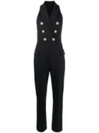 Balmain Double-breasted Jumpsuit - Black