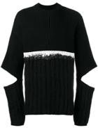Nuur Tie Waist Pullover - Black
