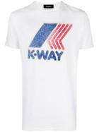 Dsquared2 K-way Print T-shirt - White