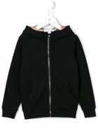 Burberry Kids Zip Hoodie, Boy's, Size: 8 Yrs, Black