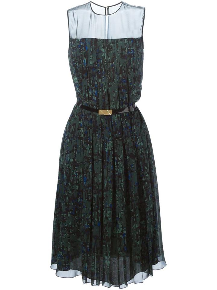 Jason Wu Pleated Midi Dress