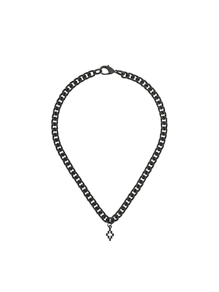 Marcelo Burlon County Of Milan Chunky Chain Necklace - Black
