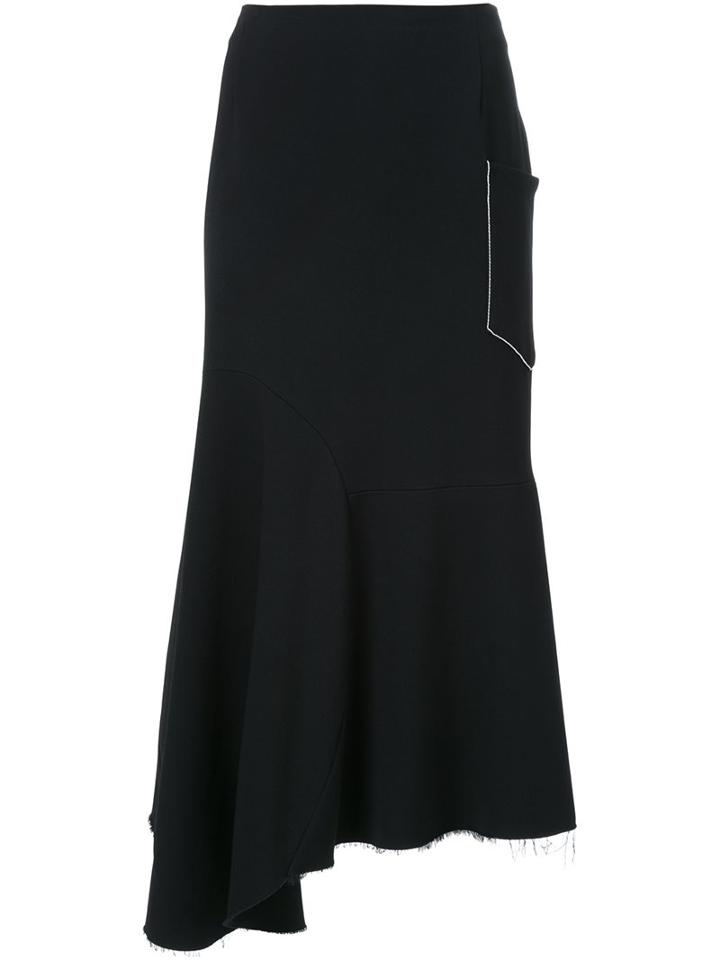 Bassike Asymmetric Pocket Skirt