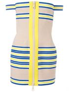 Dsquared2 Zipped Off Shoulder Dress