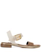 Premiata Suede Sandals - Neutrals