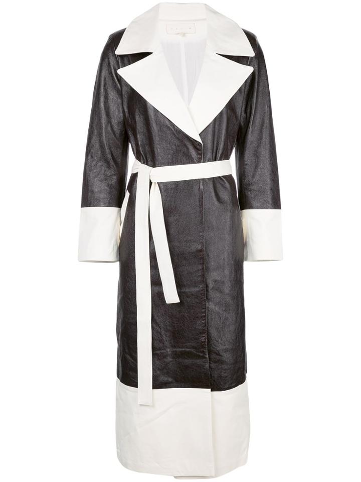 Skiim Charlotte Belted Trench Coat - Brown