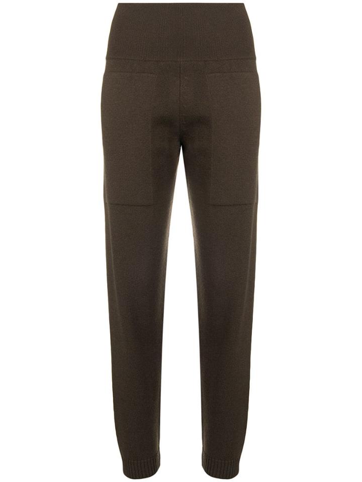 Hermès Vintage Knitted Trousers - Brown