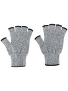Pringle Of Scotland Cashmere Fingerless Gloves - Grey