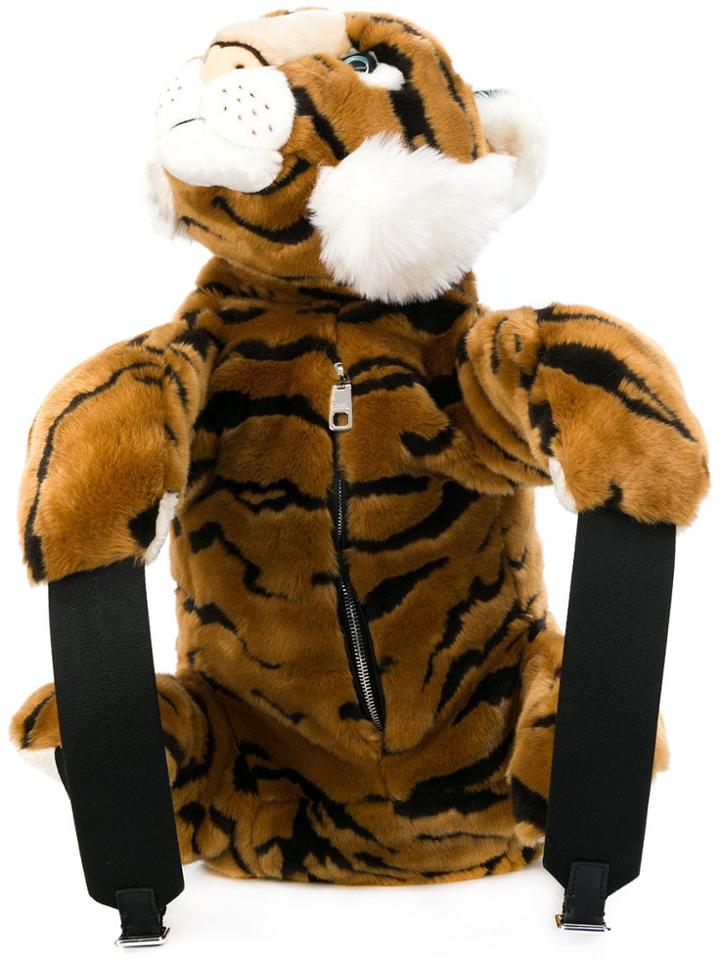 Dolce & Gabbana Tiger Backpack - Yellow & Orange