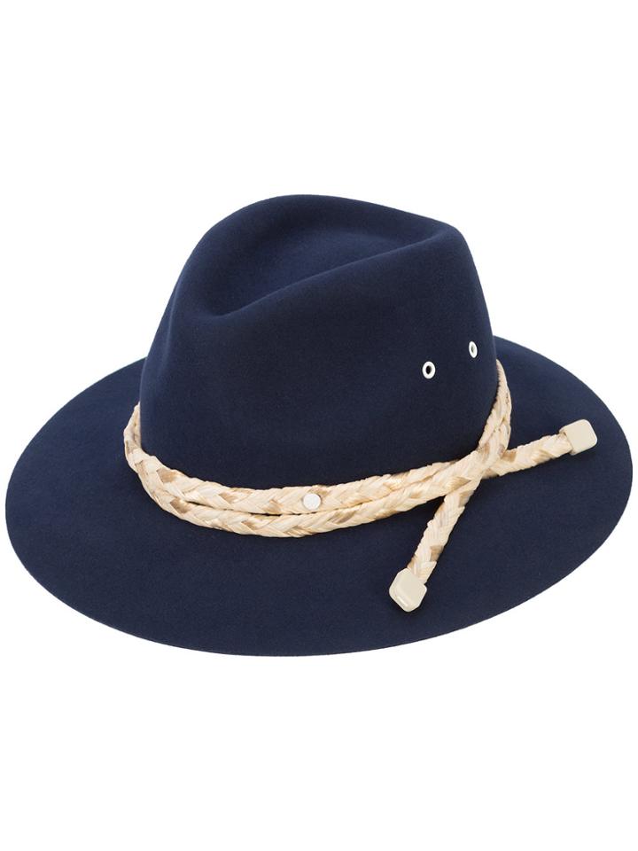 Maison Michel Rico Hat - Blue