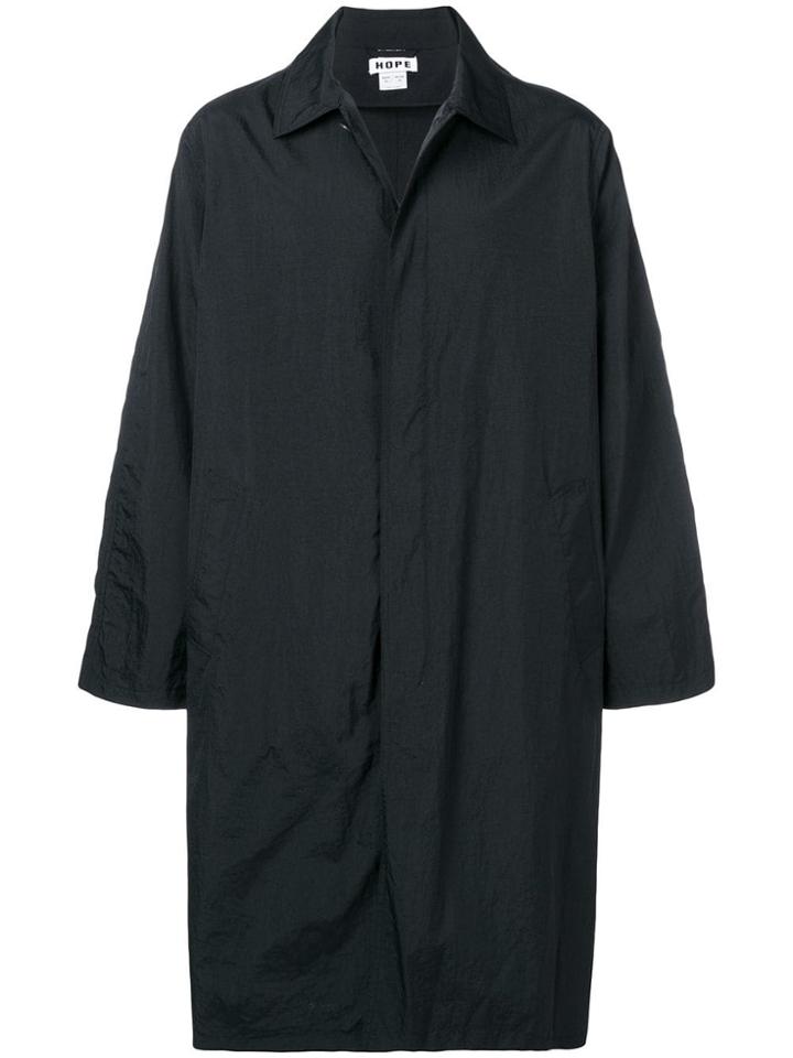 Hope Oversized Midi Coat - Black