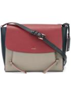 Dkny Colour Block Crossbody Bag, Women's, Black