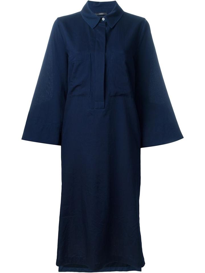 Odeeh Wide Sleeve Shirt Dress