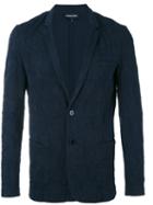 Emporio Armani - Welt Pockets Blazer - Men - Cotton - L, Blue, Cotton