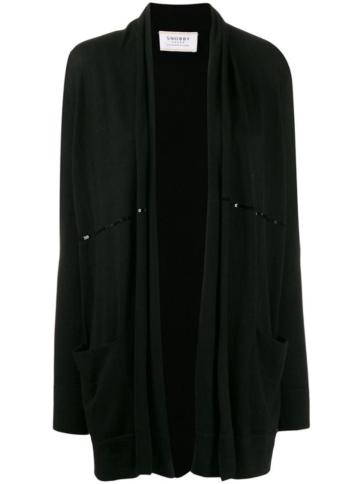 Snobby Sheep Sequin-embellished Cardigan - Black